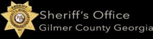 Logo Banner Gilmer County Georgia sheriff